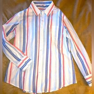 Beautiful Button-down Linen Top